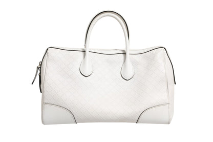 Gucci Medium Diamante Leder Boston Bag