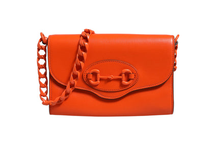 Gucci Horsebit 1955 Mini Umhängetasche aus Emaille