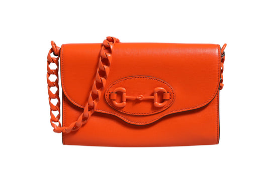 Gucci Horsebit 1955 Mini Umhängetasche aus Emaille