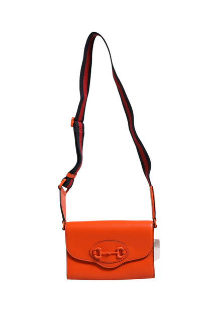 Gucci Horsebit 1955 Mini Umhängetasche aus Emaille