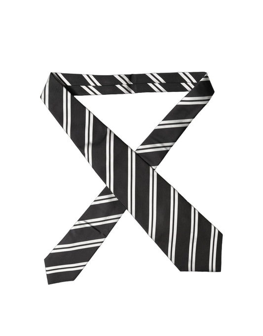 Dolce & Gabbana Black Silk Tie