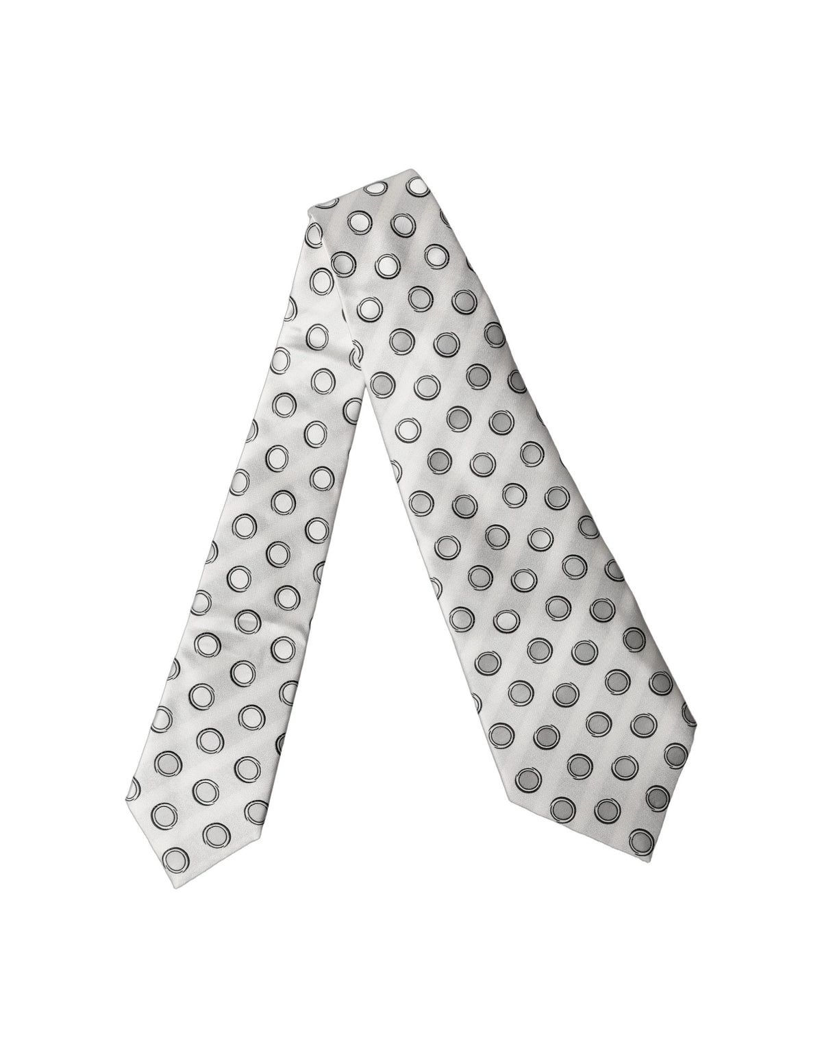 Dolce & Gabbana Cravatta – colore Bianco – Seta