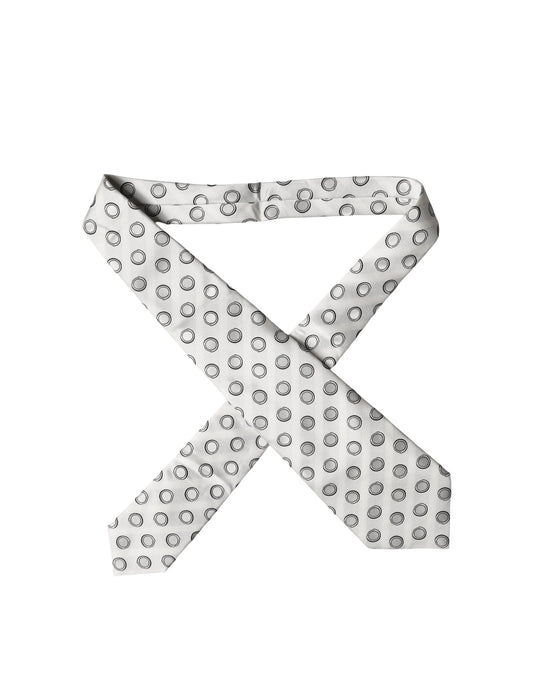Dolce & Gabbana White Silk Tie