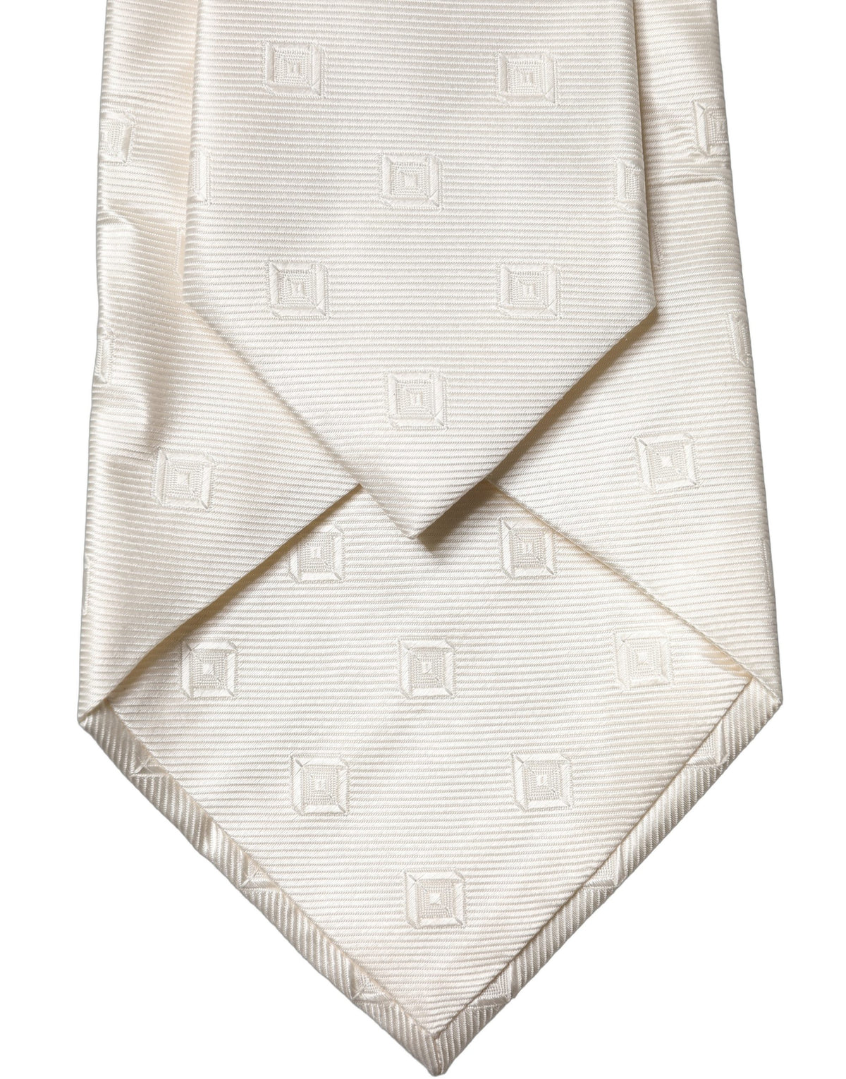 Dolce & Gabbana Cravatta – colore Bianco – Seta