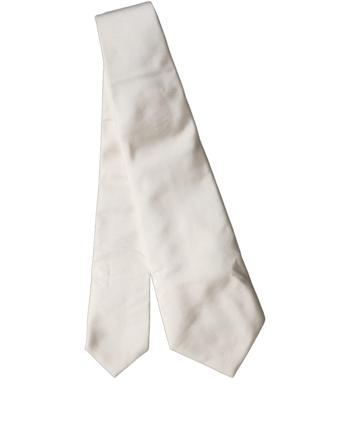 Dolce & Gabbana Cravatta – colore Bianco – Seta