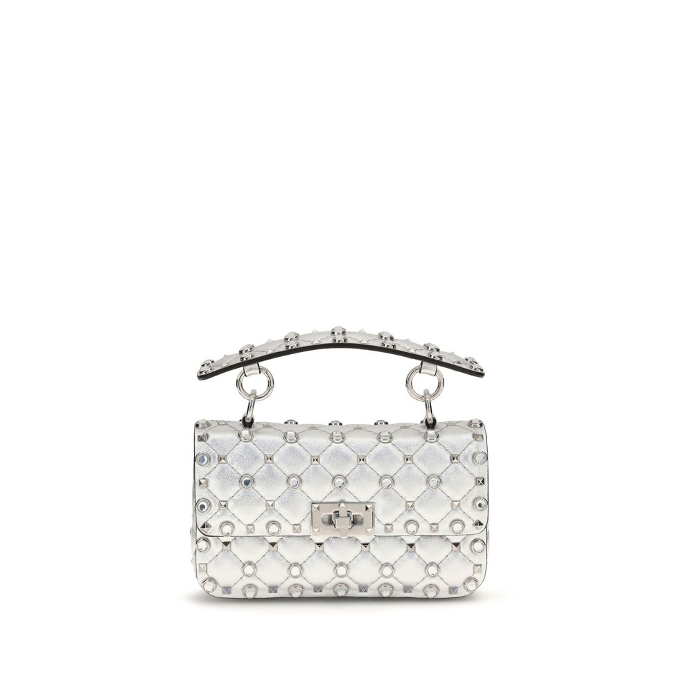 Valentino Garavani Handtasche aus Lammleder "Silver Lamb Ovis Aries Aries"
