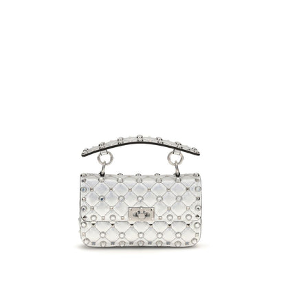 Valentino Garavani Handtasche aus Lammleder "Silver Lamb Ovis Aries Aries"