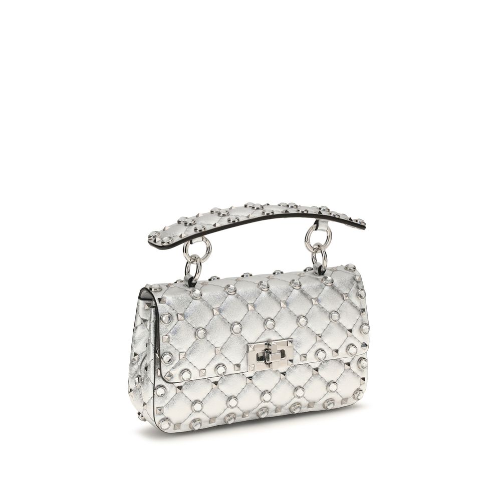 Valentino Garavani Handtasche aus Lammleder "Silver Lamb Ovis Aries Aries"