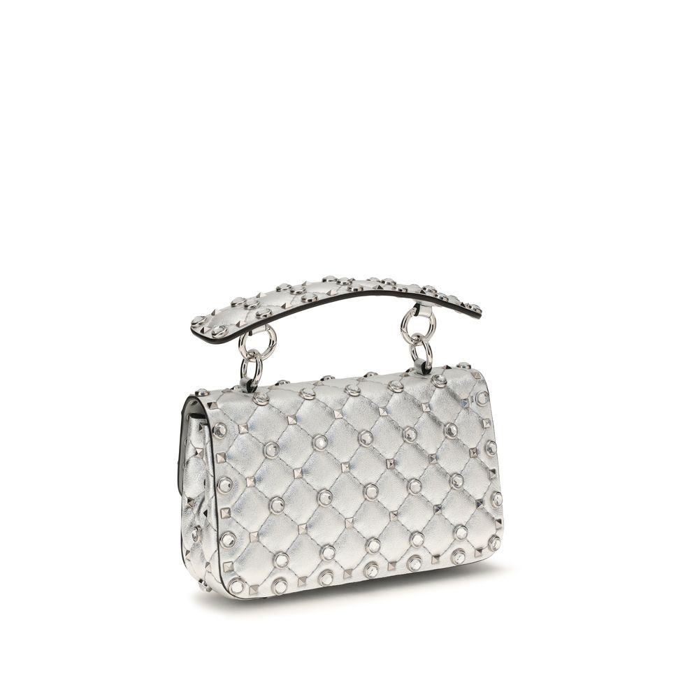 Valentino Garavani Handtasche aus Lammleder "Silver Lamb Ovis Aries Aries"