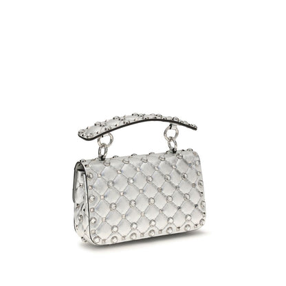 Valentino Garavani Handtasche aus Lammleder "Silver Lamb Ovis Aries Aries"