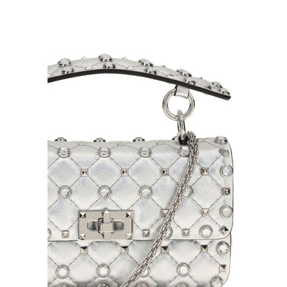 Valentino Garavani Handtasche aus Lammleder "Silver Lamb Ovis Aries Aries"