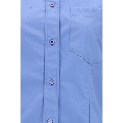 Balenciaga Blaues Baumwollhemd
