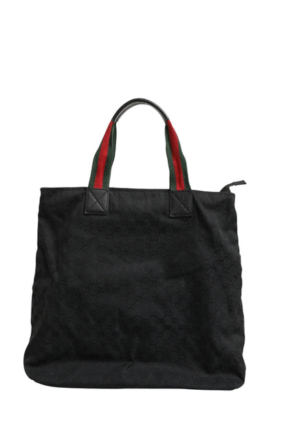 Gucci Muttertasche aus GG Canvas mit Sherry-Linie