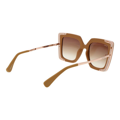 Max Mara Braune Sonnenbrille aus Kunststoff