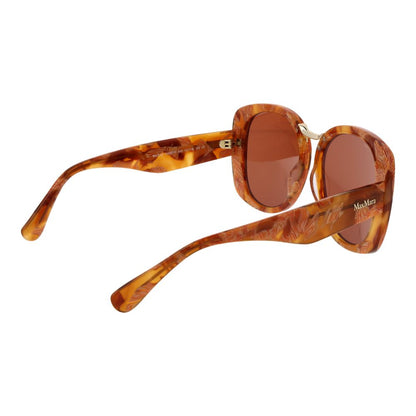 Max Mara Braune Sonnenbrille aus Acetat