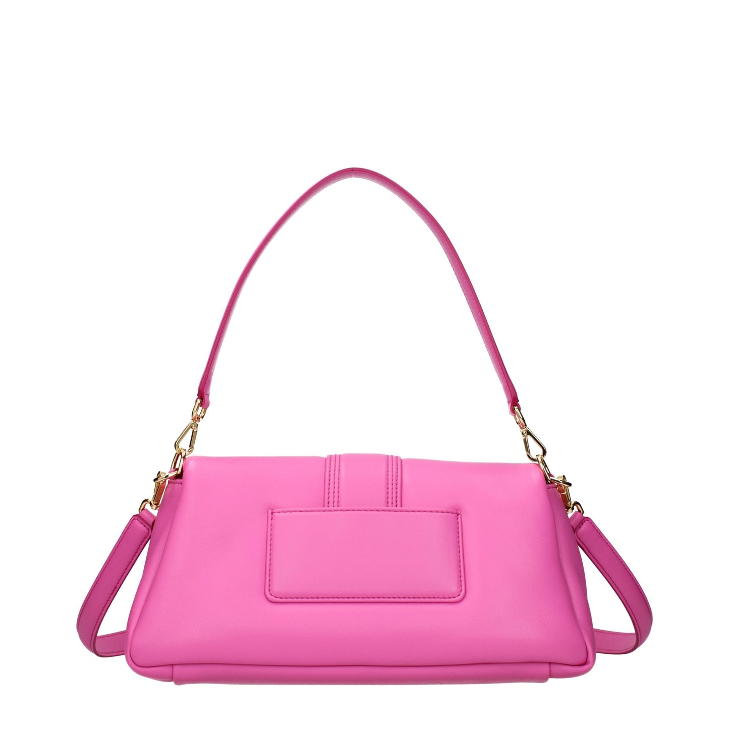 Jacquemus Schultertasche aus pinkfarbenem Leder