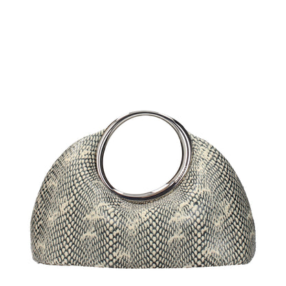 Jacquemus Beige Leder Handtasche