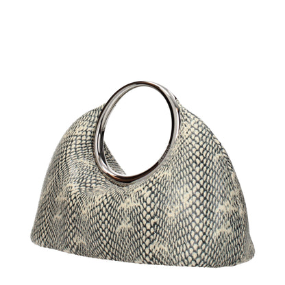 Jacquemus Beige Leder Handtasche