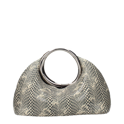 Jacquemus Beige Leder Handtasche