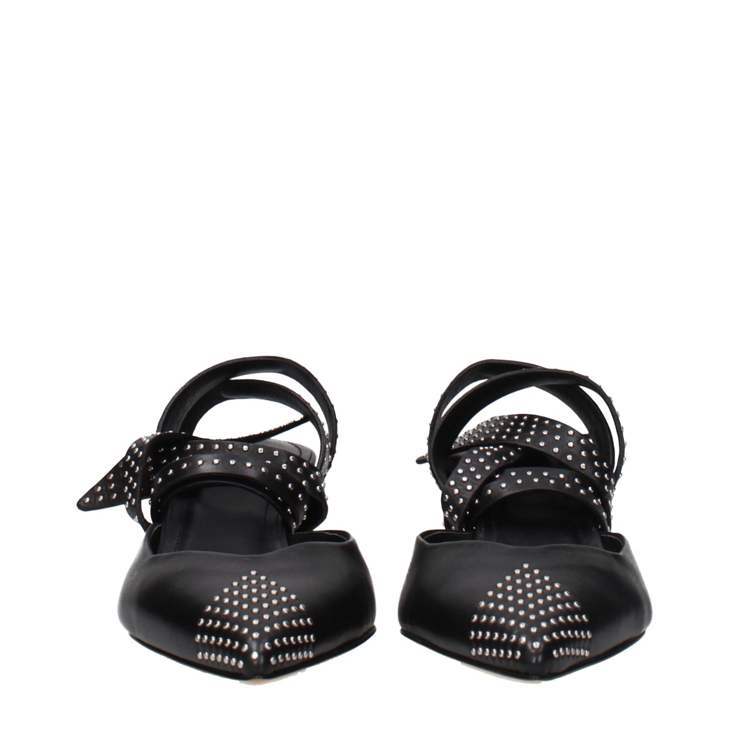 Isabel Marant Schwarze Leder Pumps mit hohem Absatz