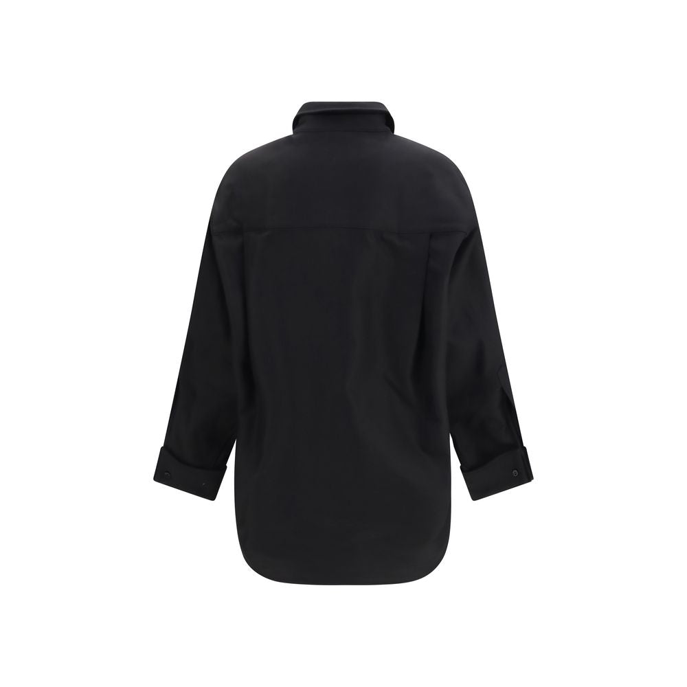 Balenciaga Schwarzes Baumwollhemd
