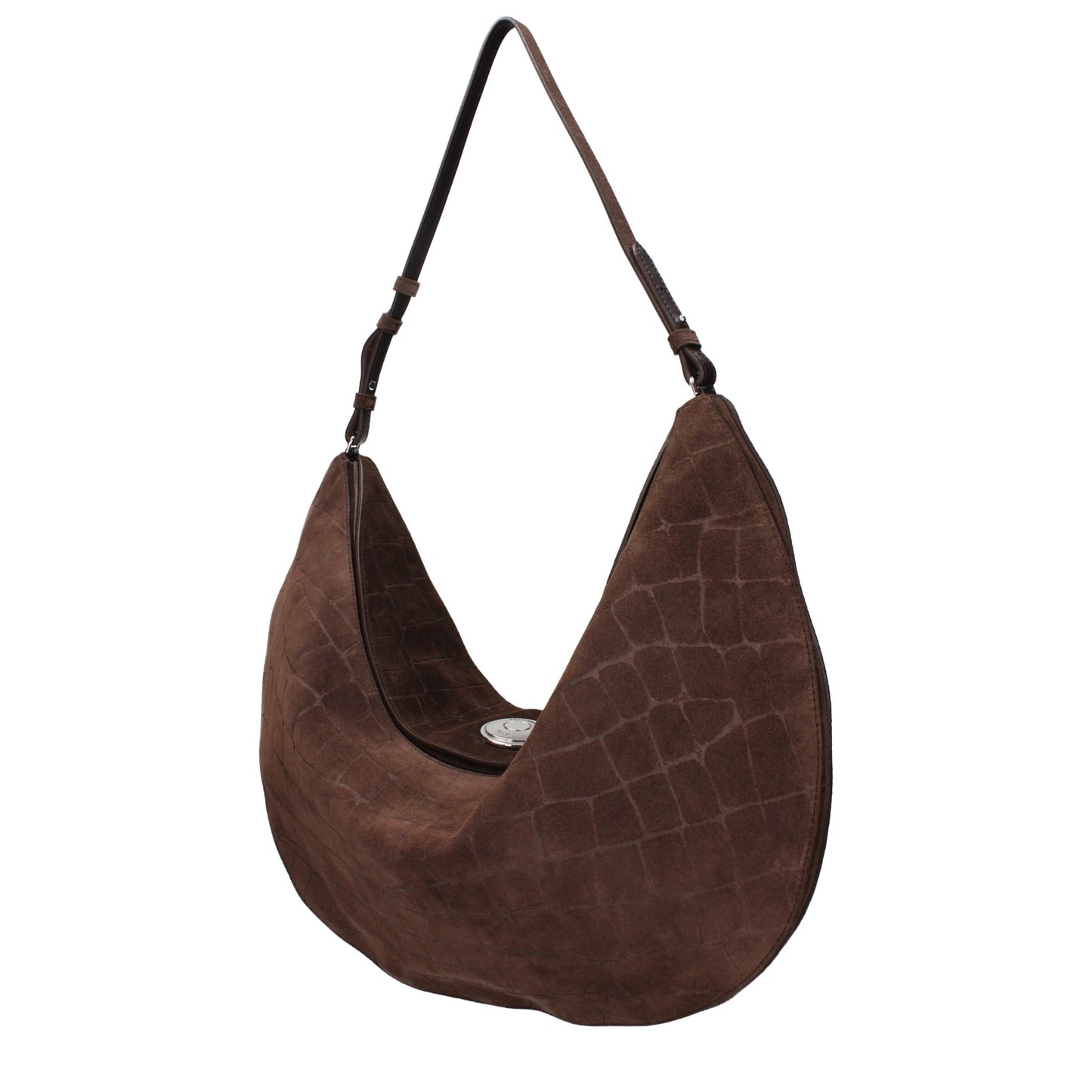 Jacquemus Braune Leder Schultertasche