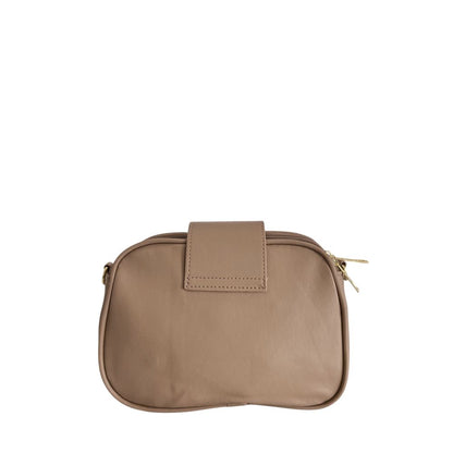 Baldinini Trend Beige PU Damen Umhängetasche