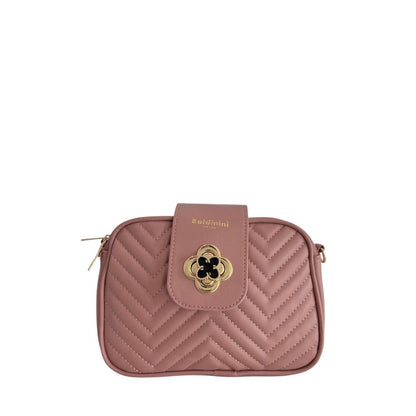 Baldinini Trend Pinke Damen-Umhängetasche aus PU