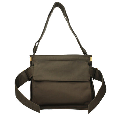 Burberry Grüne Stoff-Umhängetasche