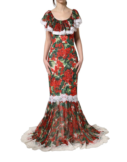 Dolce & Gabbana Multicolor Cotton Dress