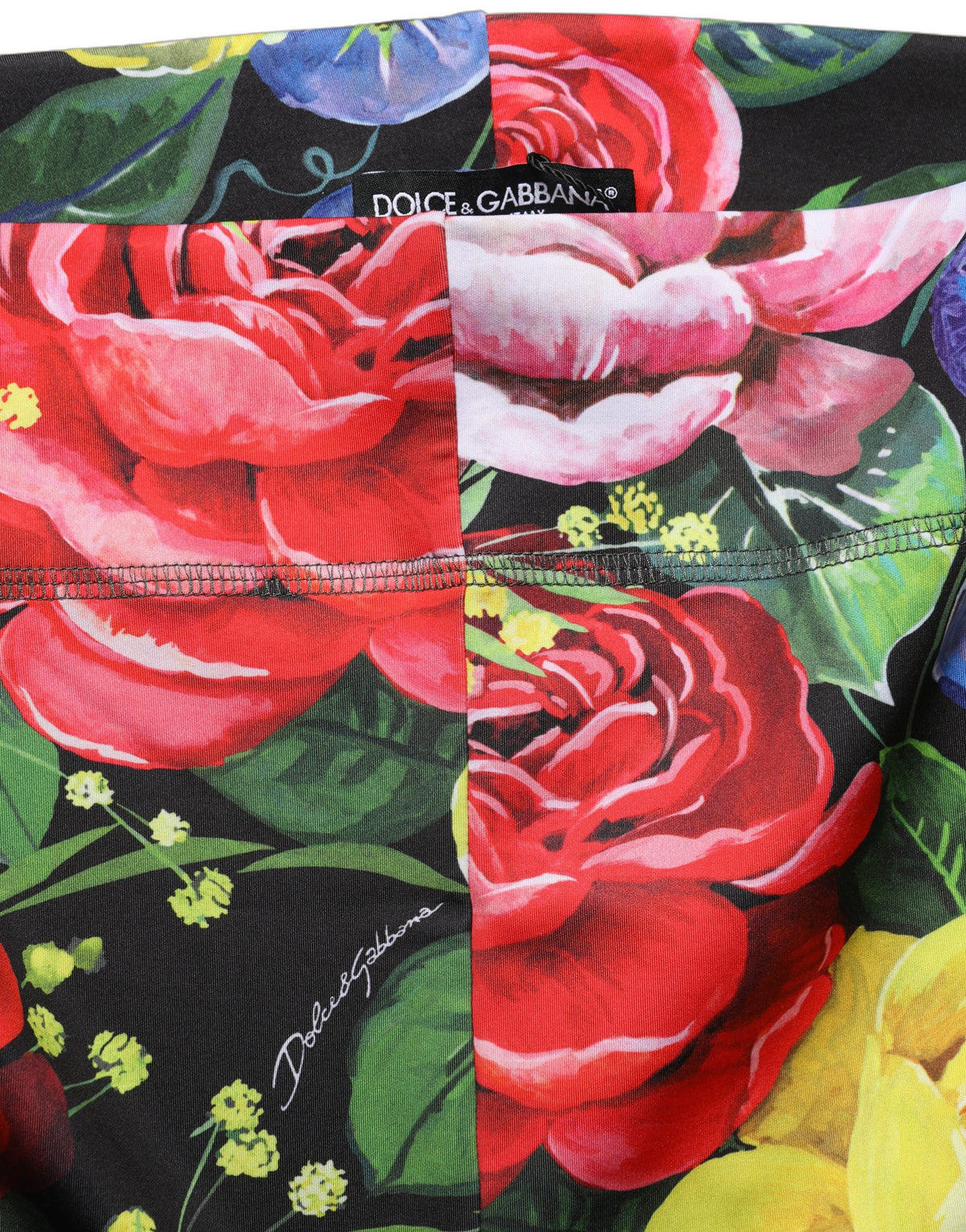 Dolce & Gabbana Multicolor Polyester Leggings