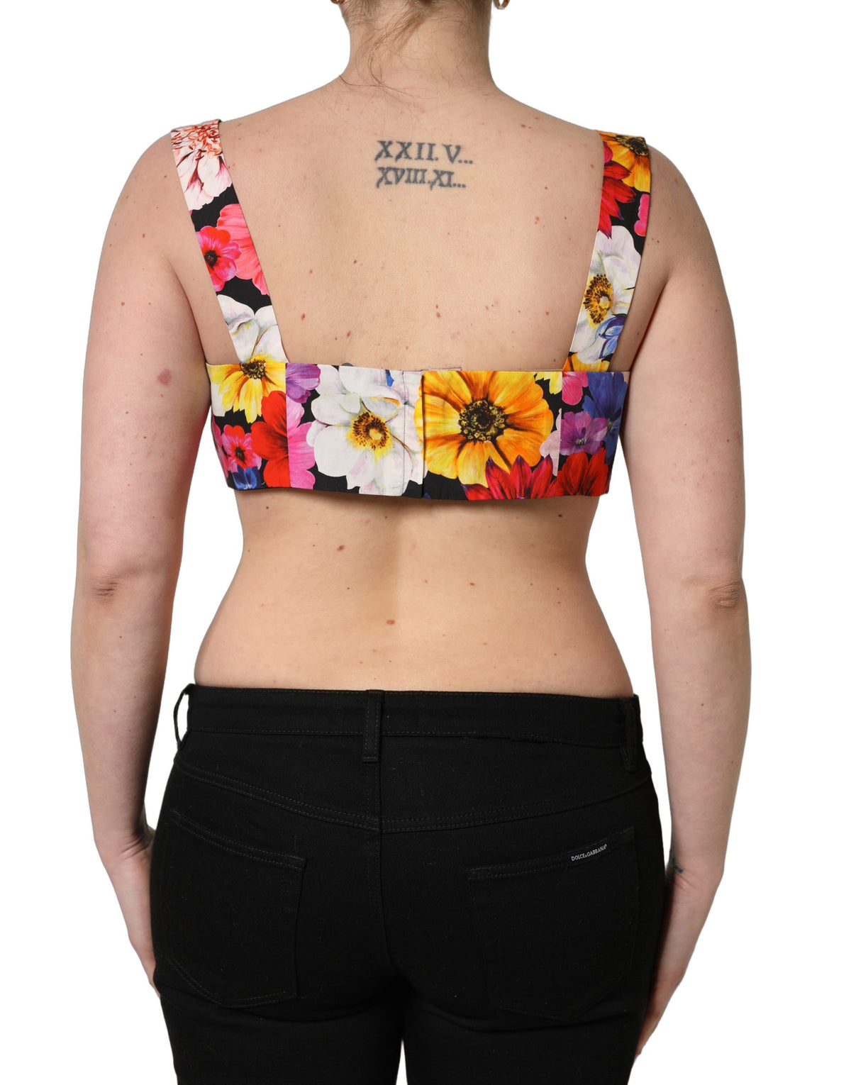 Dolce & Gabbana Multicolor Cotton Tank Top