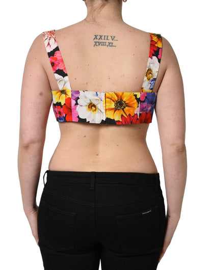 Dolce & Gabbana Multicolor Cotton Tank Top