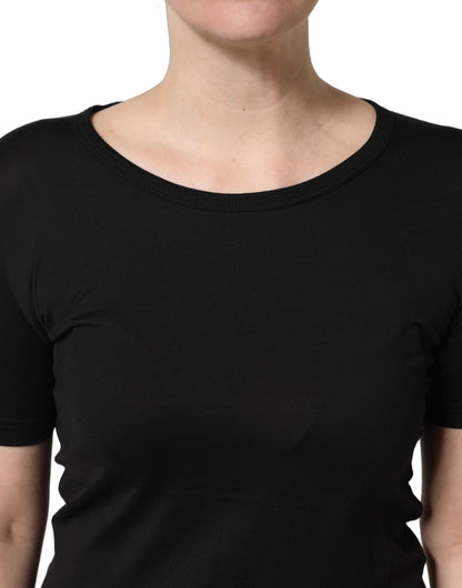 Dolce & Gabbana Black Women's Cotton T-Shirt