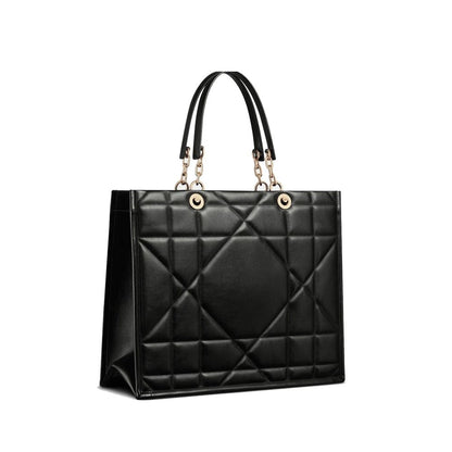 Dior Schwarze Leder-Tote-Bag