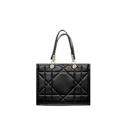 Dior Schwarze Leder-Tote-Bag