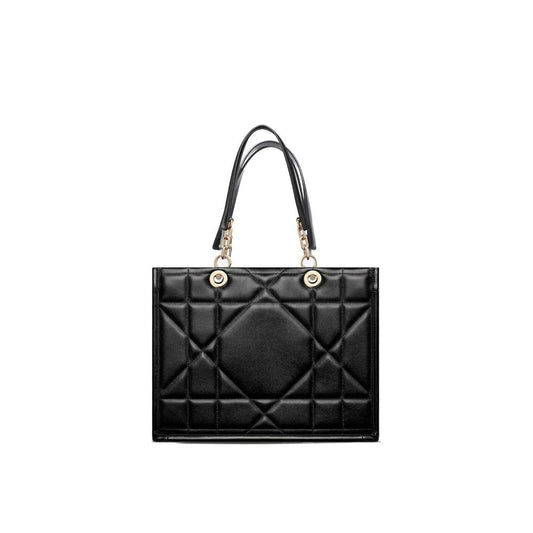 Dior Schwarze Leder-Tote-Bag