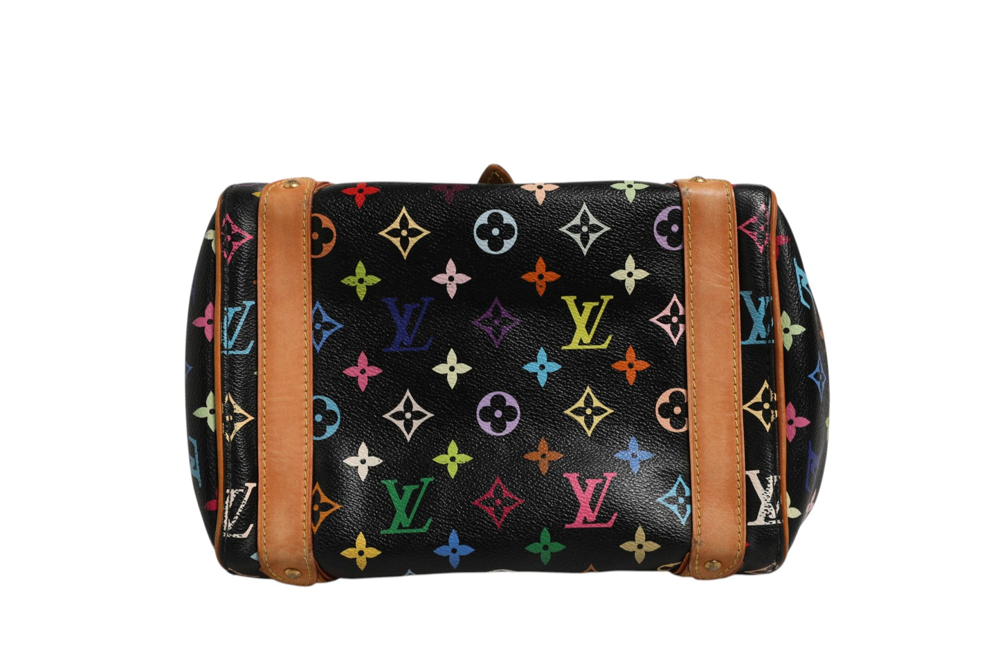 Louis Vuitton Schwarze Priscilla Handtasche aus Monogram Multicolor Canvas