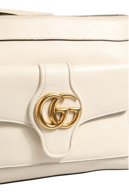Gucci Arli Small Crossbody Bag Weißes Leder