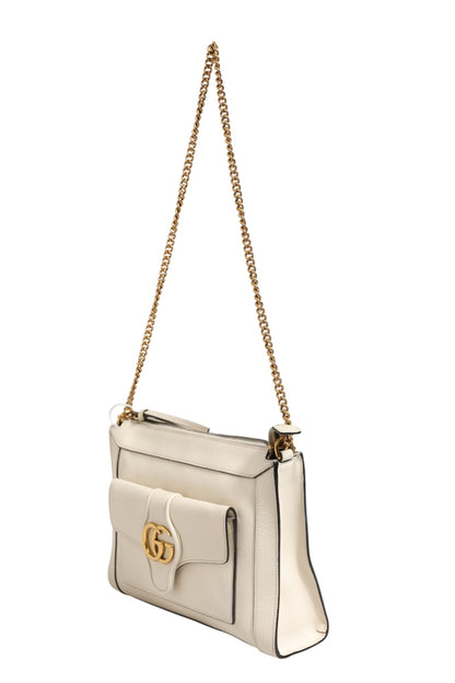 Gucci Arli Small Crossbody Bag Weißes Leder