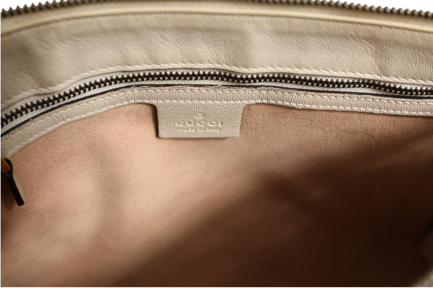 Gucci Arli Small Crossbody Bag Weißes Leder