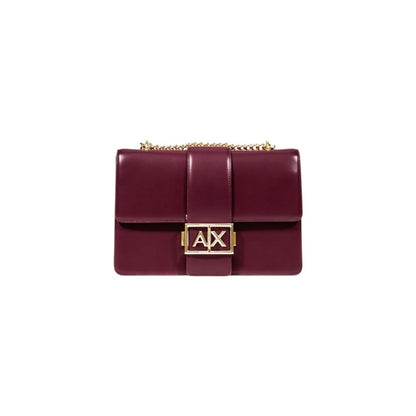 Armani Exchange Bordeaux Polyester Handtasche
