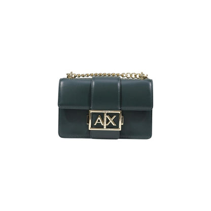 Armani Exchange Grüne Handtasche aus Polyester