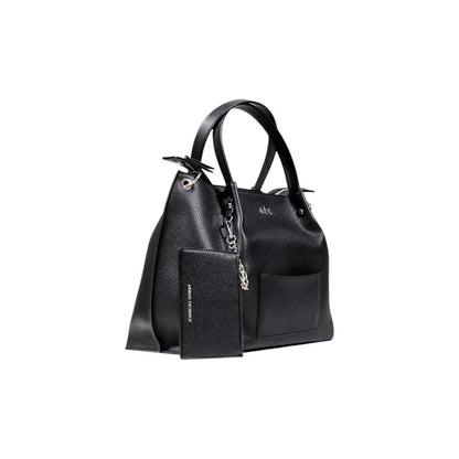 Armani Exchange Schwarze Handtasche aus Polyester