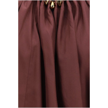 Zimmermann Seidenbluse in Bordeaux