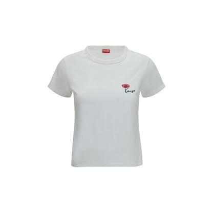 Kenzo Weißes Baumwoll-T-Shirt