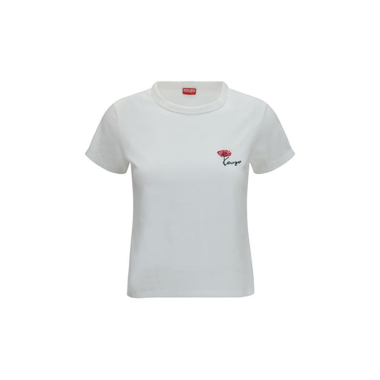 Kenzo Weißes Baumwoll-T-Shirt