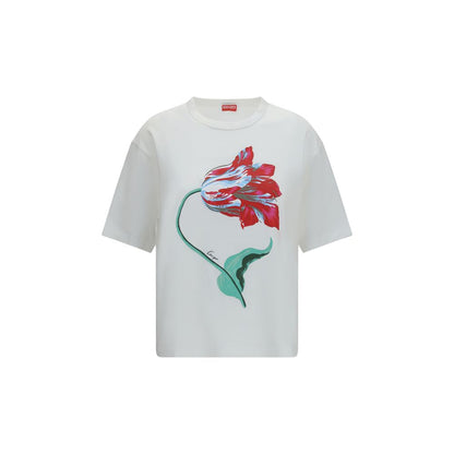 Kenzo Weißes Baumwoll-T-Shirt