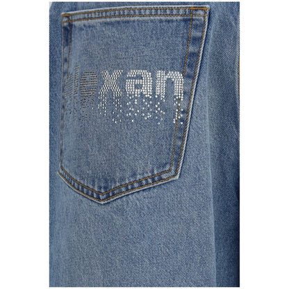 Alexander Wang Blaue Baumwolljeans Denim