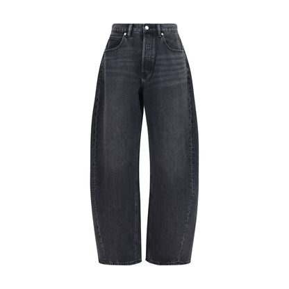 Alexander Wang Schwarze Baumwolljeans Denim